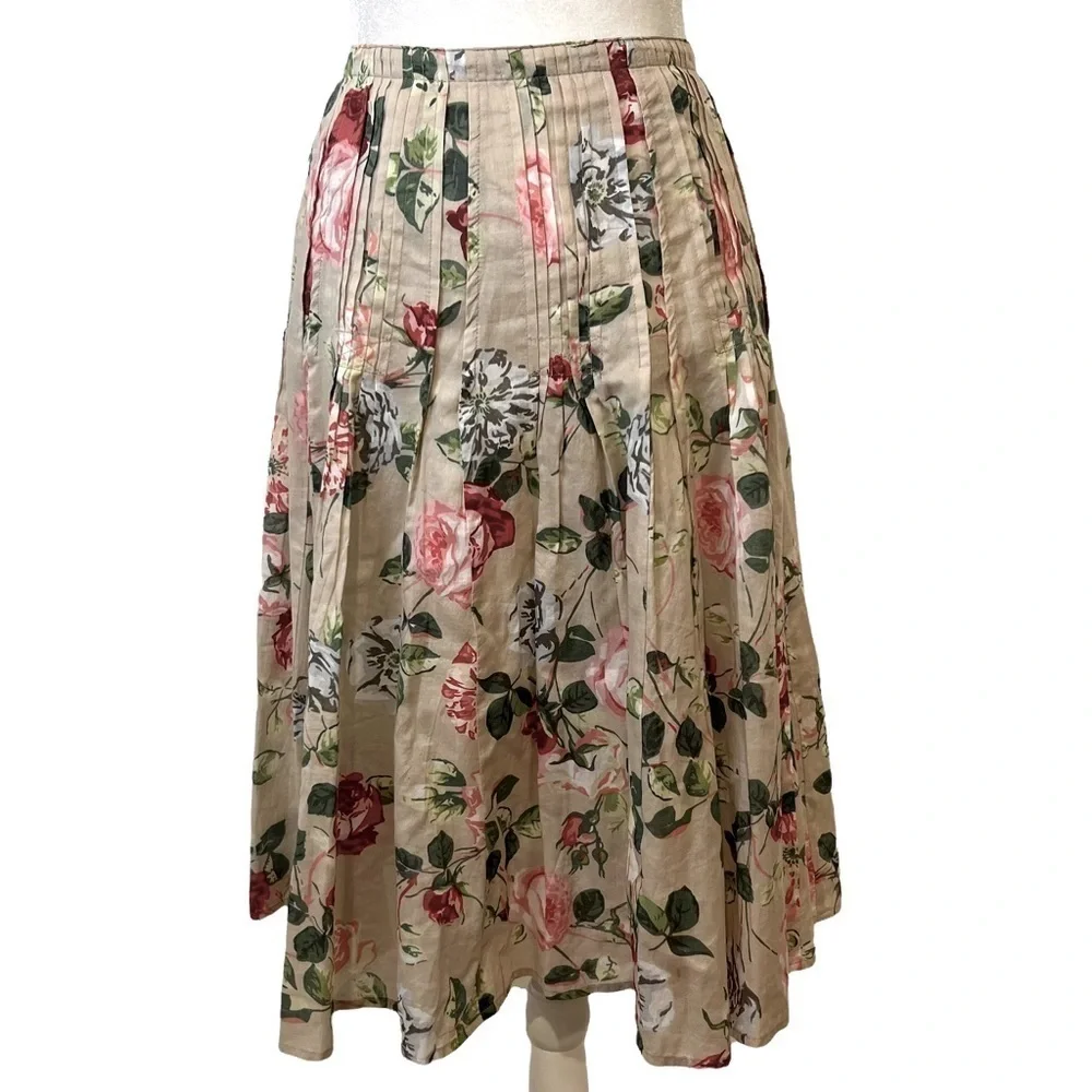 CABI Floral A-Line Skirt - Picture 1 of 5